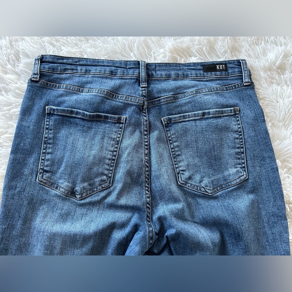 Kut from the Kloth | High Rise Rosa Ankle Vintage Straight Leg Jeans - Picture 8 of 9